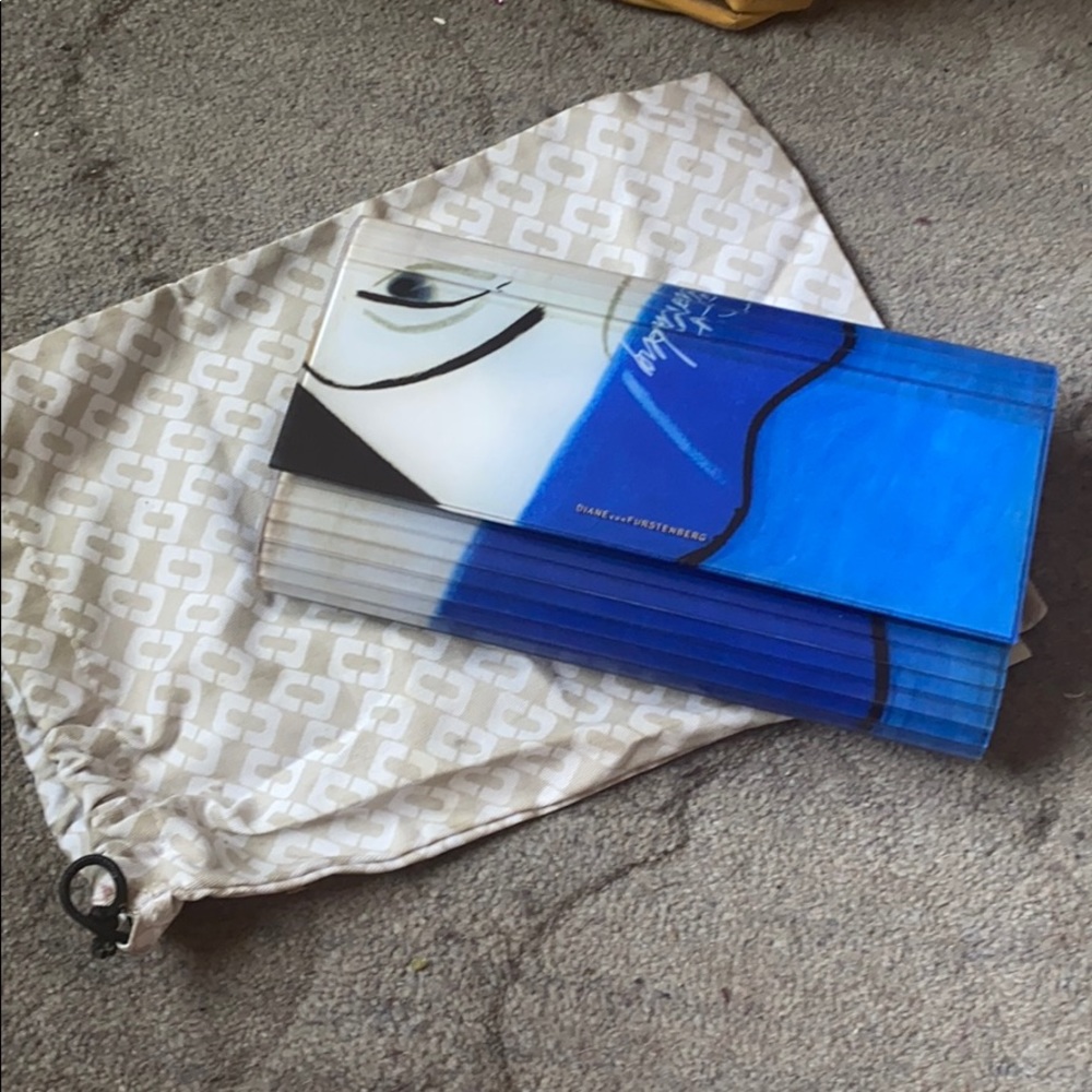 DVF limited edition clutch